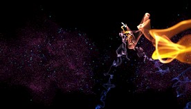 4k唯美粒子视频背景