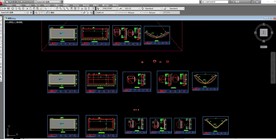 深圳宝安雅园墙体三面翻施工图