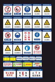 工地安全警示牌