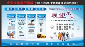 携手同行展望未来 公司文化墙