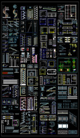 楼梯电梯CAD图纸