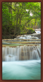 流水瀑布装饰画1