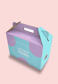 卡扣包装盒样机