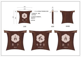 卫生间母婴室标识牌