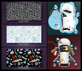 矢量汽车维保文化系列