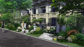 中式别墅小院入口设计