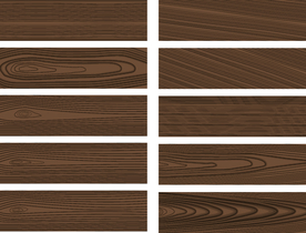 仿樱桃木色木纹木板纹理矢量图