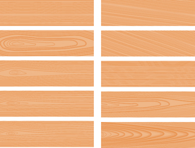 仿樟木色木纹木板纹理矢量图