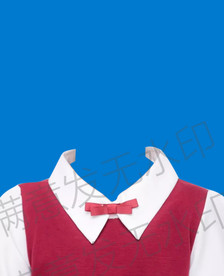 女孩子证件照衣服模板