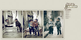 儿童相册模版 字体图片