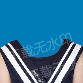 小孩证件照衣服模板