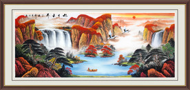 旭日东升 源远流长