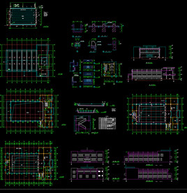 二层游泳馆建筑设计图