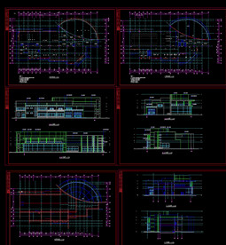 二层娱乐中心体育健身楼设计图