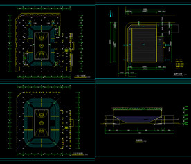 二层体育馆建筑图纸
