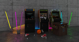 街机模型 动漫  游戏机