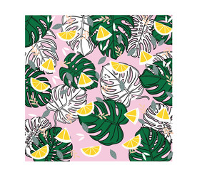 2020印花 水果印花 热带