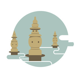 杭州著名景点三谭印月