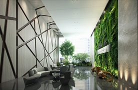 前台接待服务台3D模型