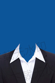女生证件照西装
