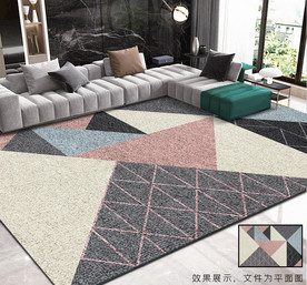 抽象几何地毯
