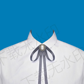 白色衬衫模板证件照