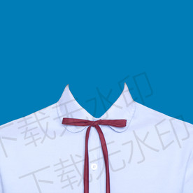 蓝色衬衫模板