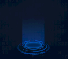 科技信息展示圆底座