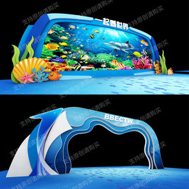 签到造型门设计