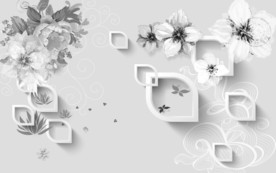 花纹新欧式无框画 TIF分层