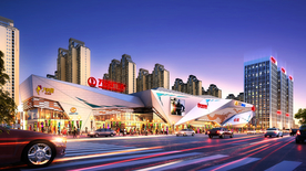 万达广场效果图