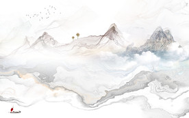 极品爆款山水画 tif分层