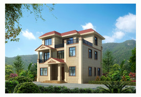 别墅外观效果图