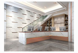 接待前台效果图