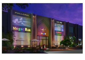 餐厅门口效果图