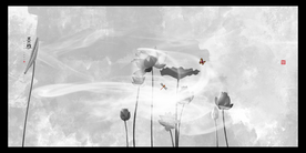 现代组合无框画