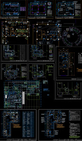酒店餐厅平面图纸