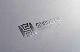 logo烫印效果图样机