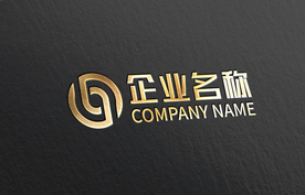 烫金logo效果图图片