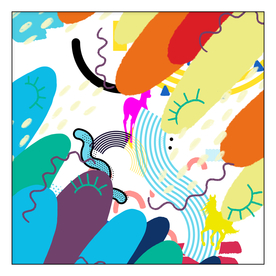 创意线条装饰画