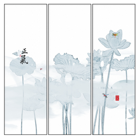 现代组合无框画