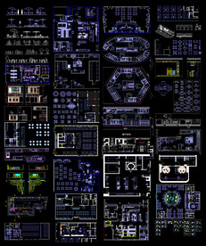 餐厅CAD图纸集合之一
