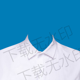 男士白衬衫寸照