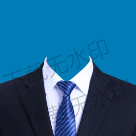 男士高端西装模板