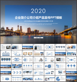 企业公司简介产品介绍宣传PPT