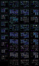 家居天花造型图纸