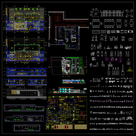 餐厅CAD图纸之一