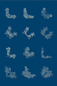 中国风植物纹样