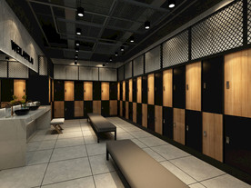 健身房衣帽间效果图