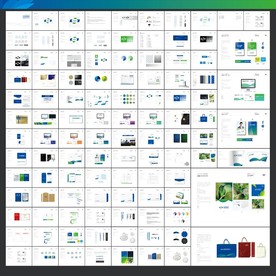 蓝色生物科技VIS
